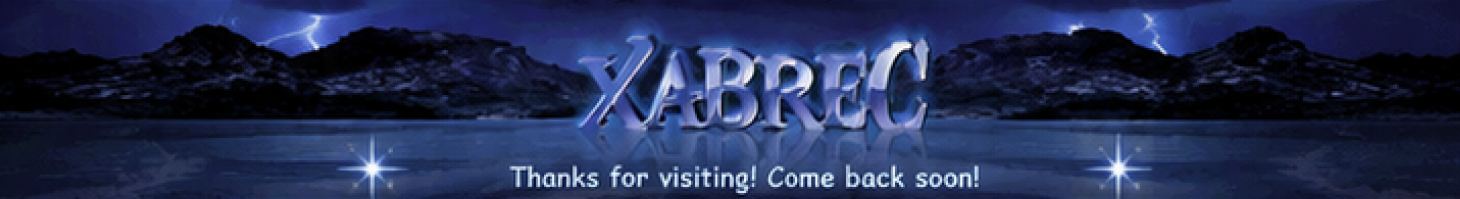 XABREC - Thanks for visiting! Come back soon!